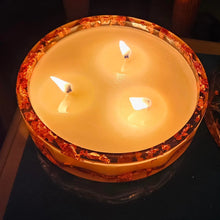 Load image into Gallery viewer, Bougie Resin Jar with Candle
